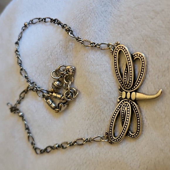 BRIGHTON Voler Collection Dragonfly Pendant Chain Necklace - Picture 7 of 7